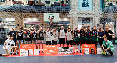 Lietuvos 3×3 krepšininkai tapo čempionais – laimėjo „Herbalife“ taurę turnyre „AKROPOLE Riga“