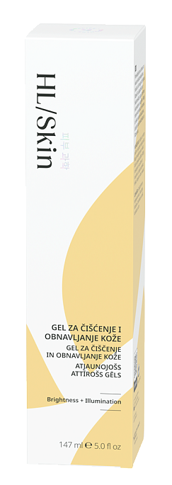 HL/Skin prausimosi gelis, pasižymintis odą atnaujinančiu efektu