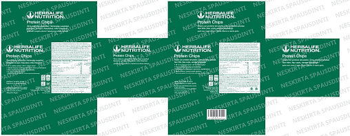 Grietinės ir svogūnų skonio baltyminiai traškučiai