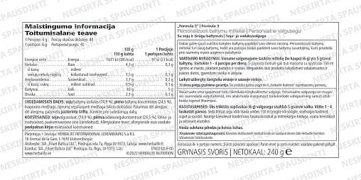 Baltyminis mišinys Formula 3