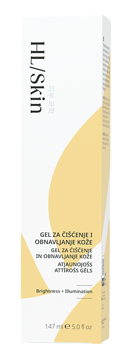 HL/Skin prausimosi gelis, pasižymintis odą atnaujinančiu efektu